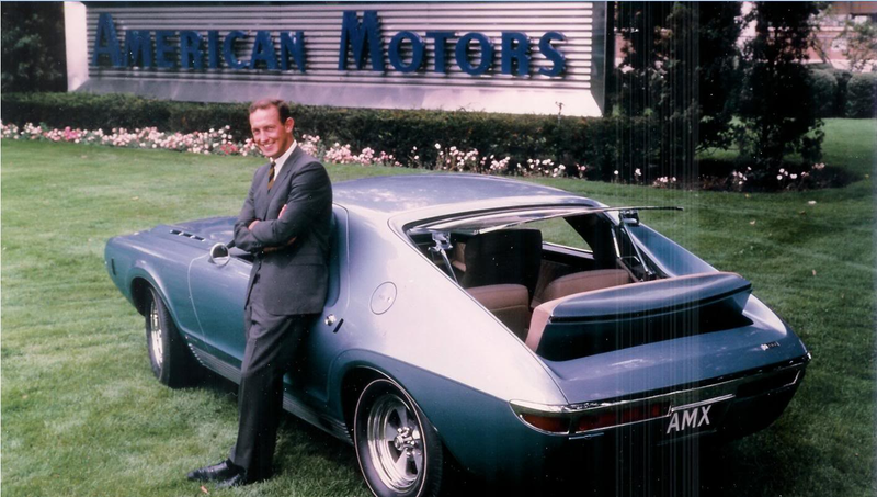 An AMX concept car with a rumble seat—neat, huh?